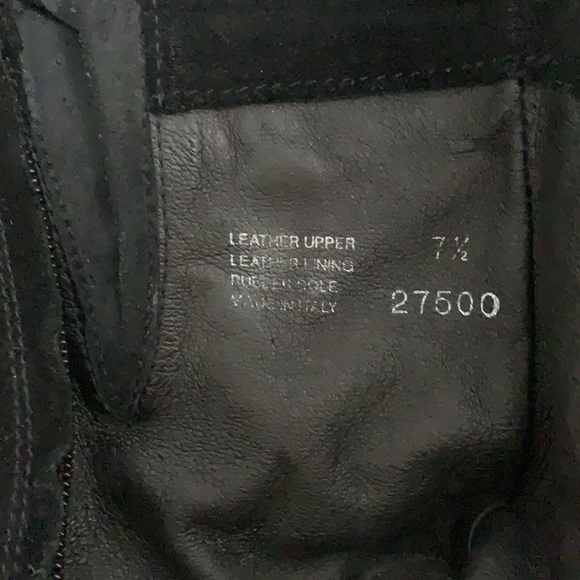 Davos Gomma Suede Edda boots 7.5 black buckles - Picture 4 of 8